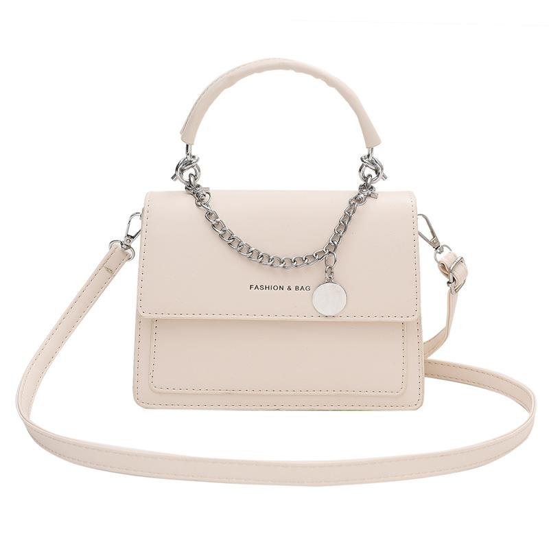 Bag Women's New Women's Bag Fashion Trend Chain Shoulder Bag Simple Texture Messenger Bag Women