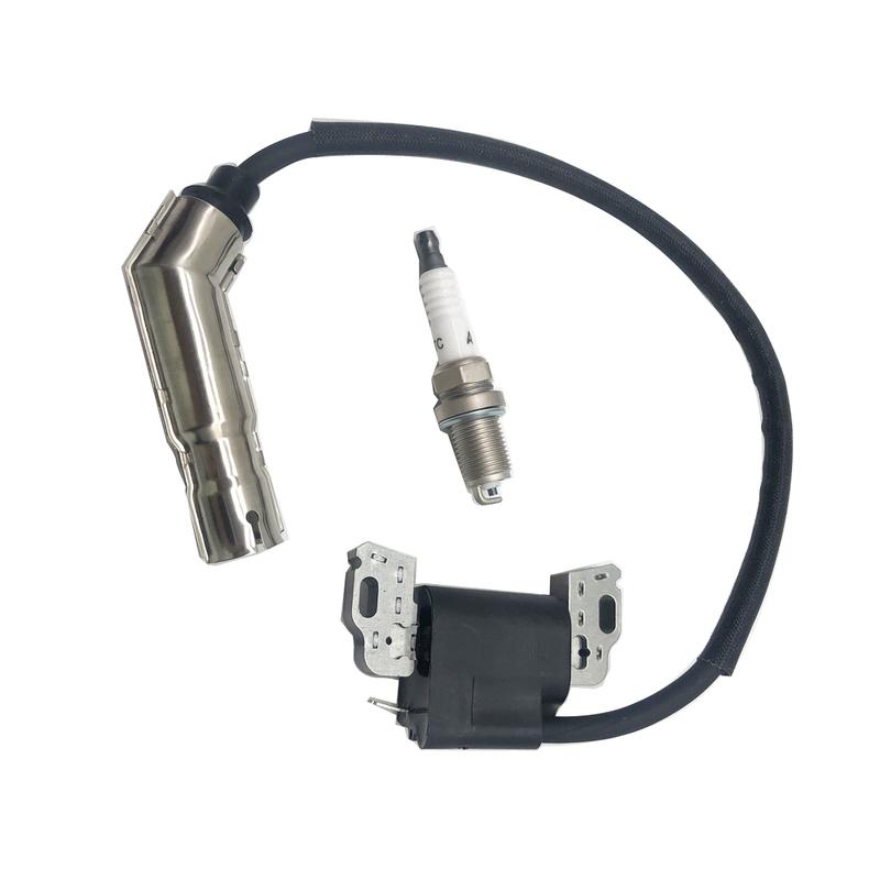 Ignition Coil 595304 with Sparkplug For B&S 17HP 17.5HP 799650 592841 795315 For Poulan Craftsman MTD Mower