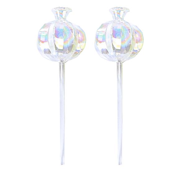 

Радужные самополивающиеся шары, стеклянные, в форме граната, автоматическая поливочная колба, вставка для посадки, инструмент для полива комнатных растений, для домашнего садоводства 2pcs