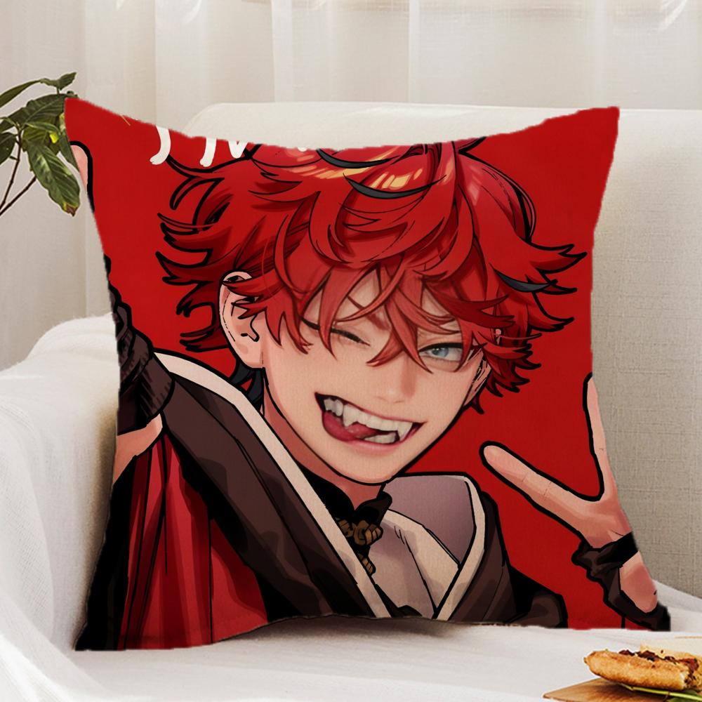 Manga G-Gokurakugai Cushion Cover Premium Comfort Reversible Pillow Cover - Dual - Use Design for Home & Car