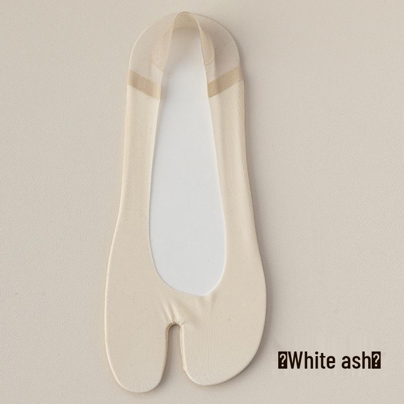 

Zhuji Women s Thin Split-Toe Boat Socks - Non-Slip, Odor-Absorbing, Sweat-Wicking, Pure Cotton for Spring/Summer. One Size