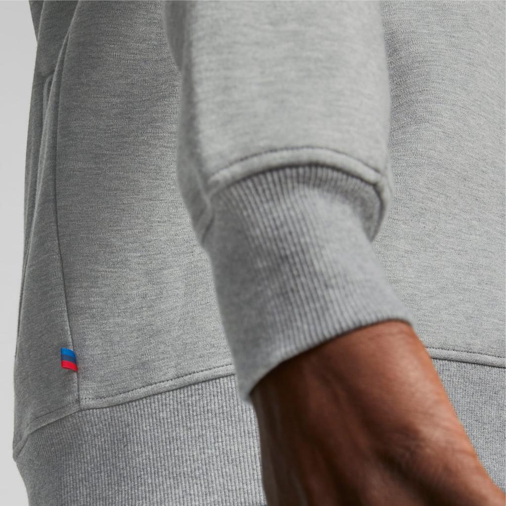 Puma Bmw M Motorsport Color Block Design Ležérní Sportovní Bunda s Dlouhým Rukávem Pánská Bunda Šedá 621213-03