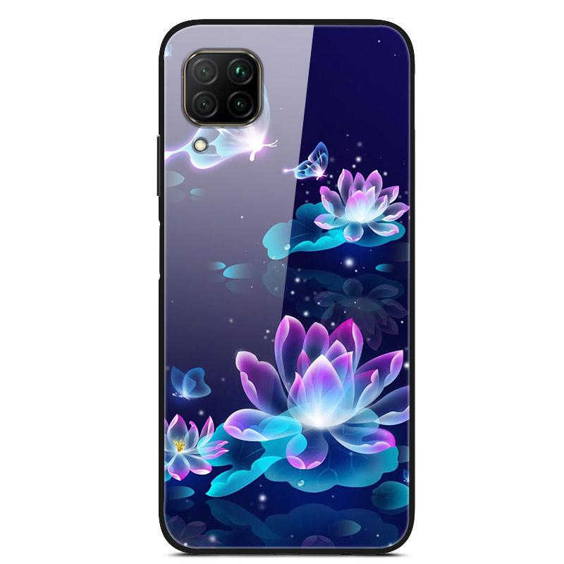 Luxury Cover Case for Huawei P40 Lite Tempered Glass Cover for Huawei P40 Lite E Phone Case for Huawei P 40 Lite Coque P40Lite E