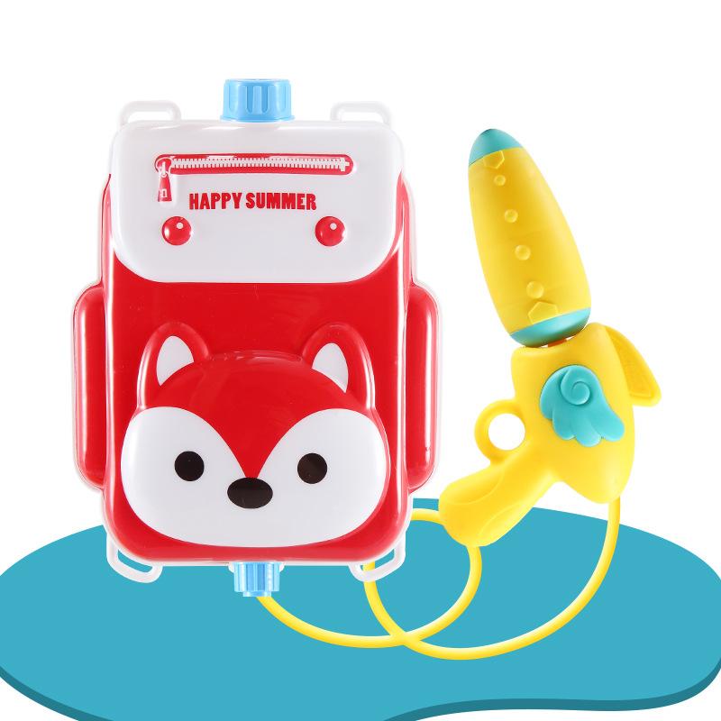 Children's Backpack Water Gun Toys 1PCS Pull-out Beach Water Play Bared Spray Gun Boys and Girls Splash Festival Summer Water Toys