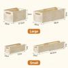 Space Saving Cabinet Storage Box Plastic Expandable Organizer Durable Retractable Storage Box  Home