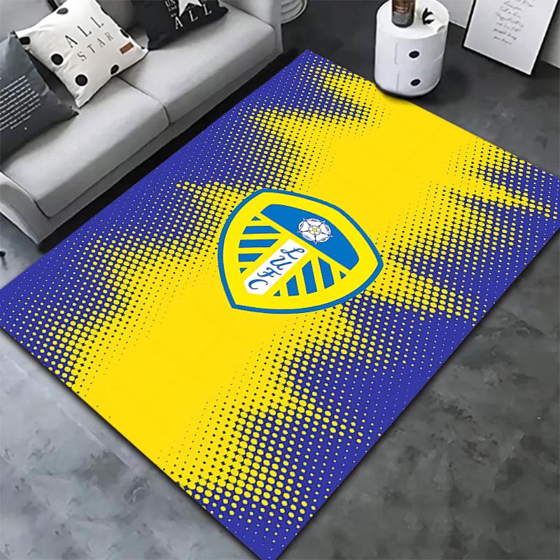Leeds United F.C Carpet Rug for Living Room Bedroom Home Sofa Decoration,Kids play Non-slip Floor Mat