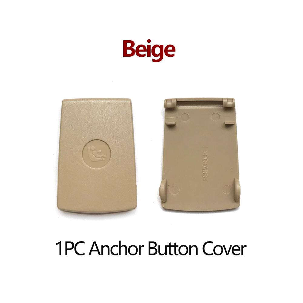 Car Rear Baby Safety Seat ISOFIX Anchor Button Cover Replacement For BMW X1 1 3 Series E84 E81 E87 E90