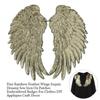 Dreamy Feather Wings Rainbow Embroidered  Badges Clothing Accessories Sequin Patches