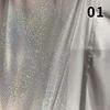 100x150cm Laser Dot Fabric Rainbow Colourful Shiny Fabric Flashing Organ Crushed Bright Mesh Stage Performance DIY Dress Sewing