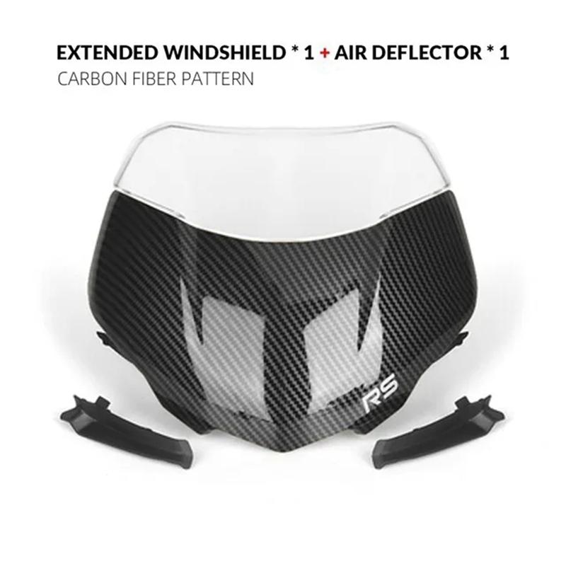 For Street Triple 765RS 765 RS Moto2 2024 Style Motorcycle Windshield Sport Screen Deflector-M53K