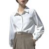 Women's Elegant Long-Sleeve Chiffon Shirt - Spring/Summer Fashion