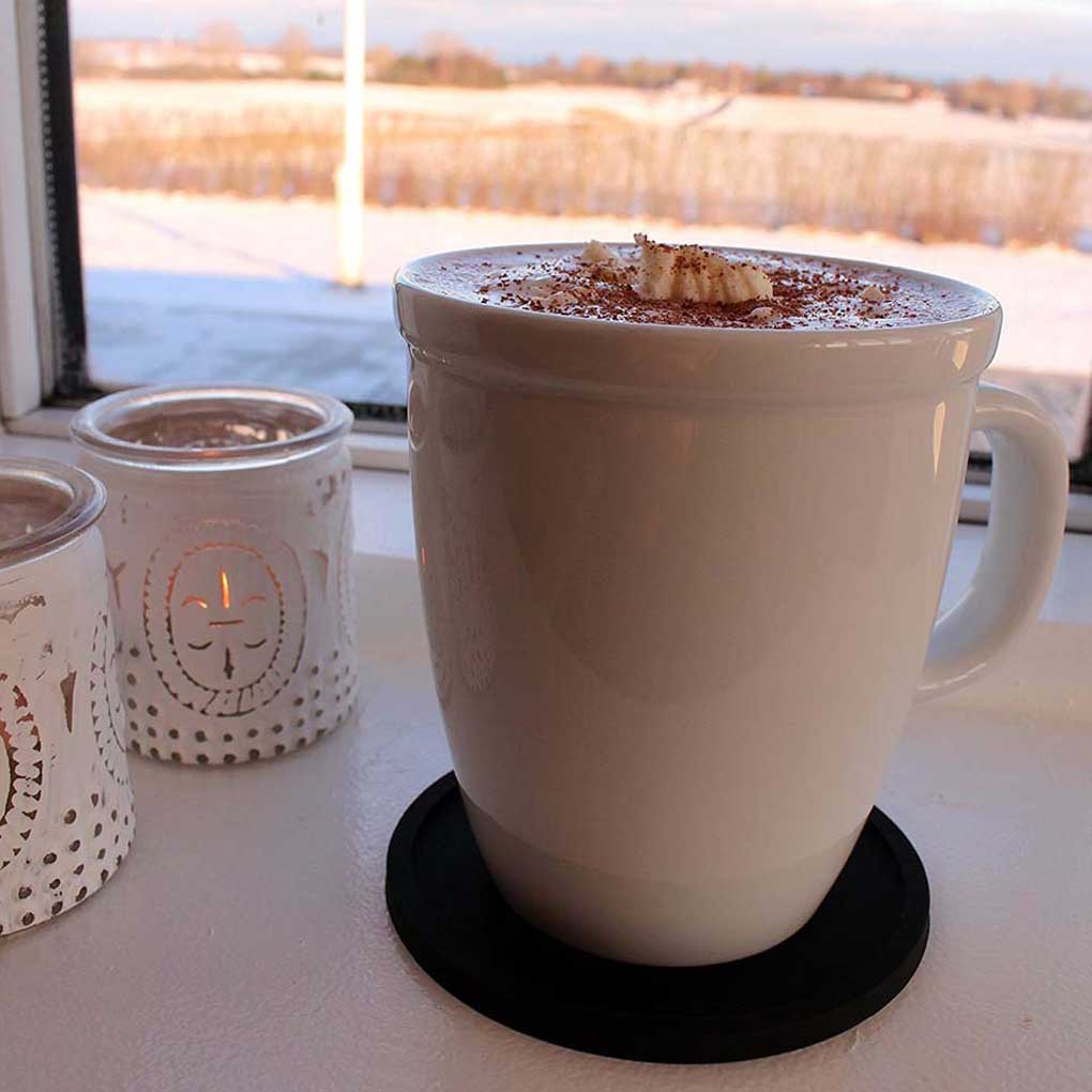 Cup Coaster Anti-scalding Silicone Round Heat Insulation Mat Tableware Counter Pad Coffee Cups Placemat Kitchen Supplies