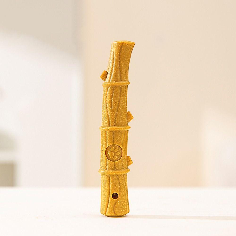 2Pcs Log Color Dog Chew Stick Bite Resistant Dog Interactive Toys Dogs Chew Toys  For Teeth Cleaning