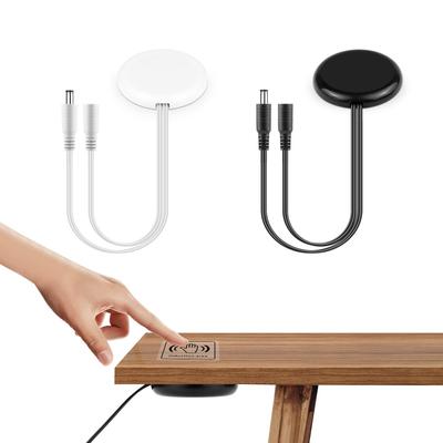 Prasiskverbiantis 25 mm medinės plokštės belaidis jutiklinis LED šviesos jungiklio valdymas 12V-24V 60W rankinis šlavimo valdiklis pritemdomas jutiklinis reguliatorius