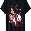 Panda Bear  Cherry Blossom Vintage T-Shirt