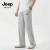 JEEP SPIRIT Pantalon Décontracté Homme en Soie Glacée