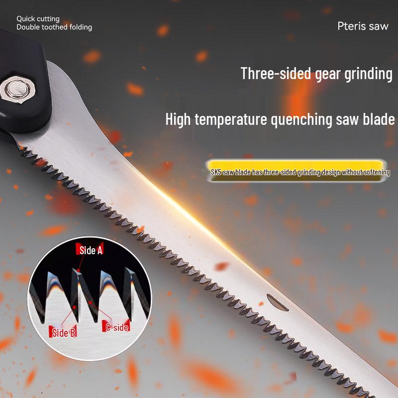 High-Speed Folding Fret Saw for Gardening and Tree Branch Cutting