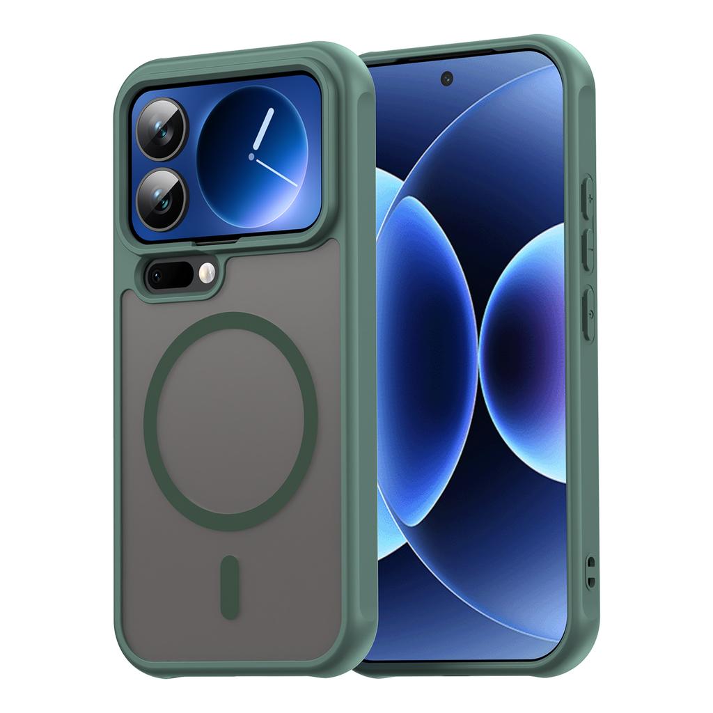 For Xiaomi 17 Pro Magnetic Case Anti Drop PC + TPU Phone Cover