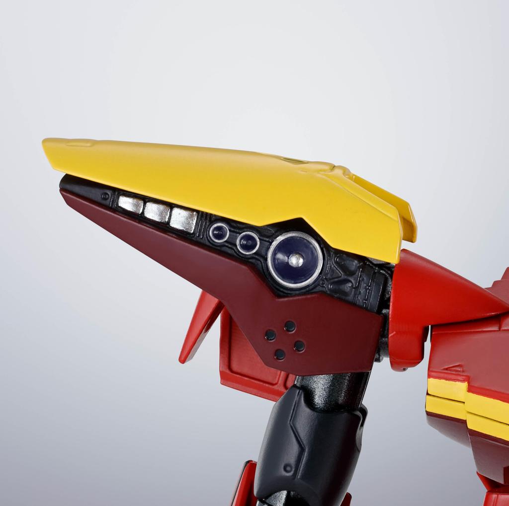 TAMASHII NATIONS R Macross 7 Kai Fire Valkyrie 150mm Painted Movable Figure HI-METAL VF-19 Approx. PVC&ABS&Diecast