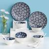 WBLON Floral Dream 14-Piece Ceramic Dinnerware Set