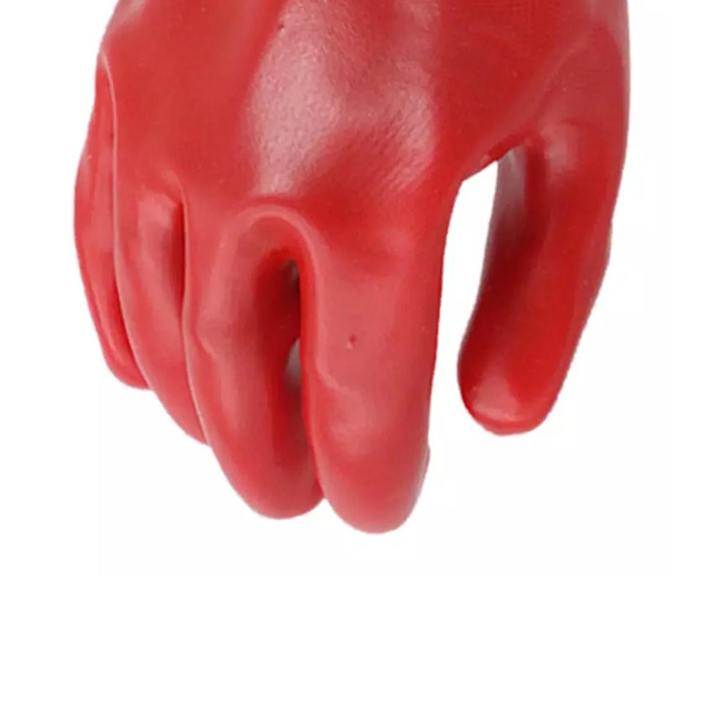 Kingfisher Red Rubber Glove Knit Wrist