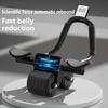 Dual-use Arm Support AB Roller Wheel Home Use Abdominal Wheel Automatic Rebound Abdominal Exercise Machine For Men Women