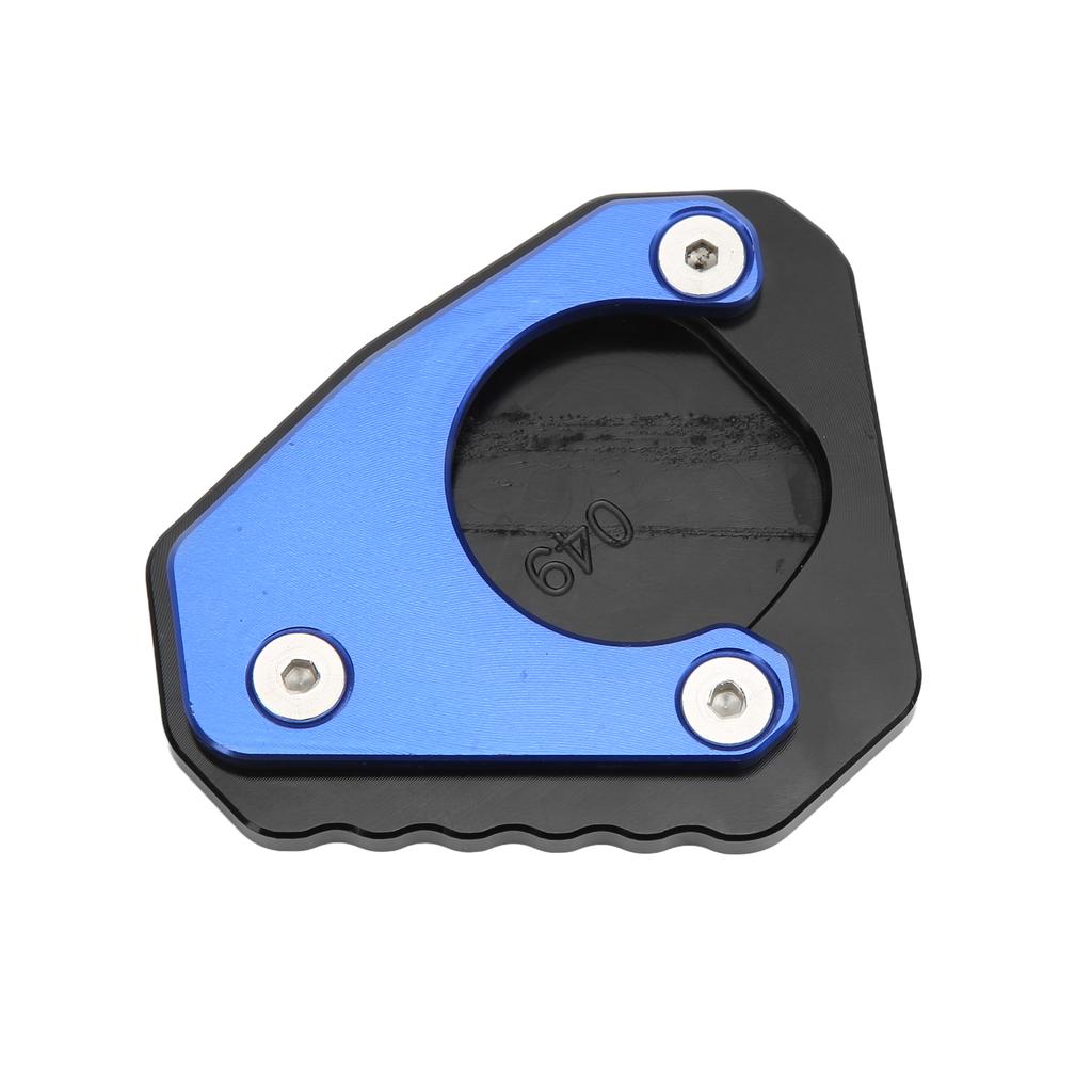 Motorcycle Kickstand Extender Pad Support Plate Aluminium Alloy Replacement for G310GS 2017‑2018