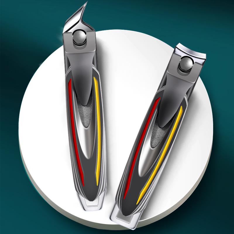 

Individually Packaged Nail Clippers Set: Includes Large Flat and Oblique Mouth Clippers with File for Manicure.