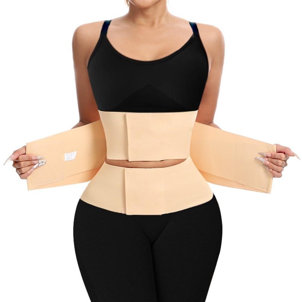 Compressed Segmentation Postpartum Body Shaper Seamless Women Girdle Belt Waist Trainer  Fitness