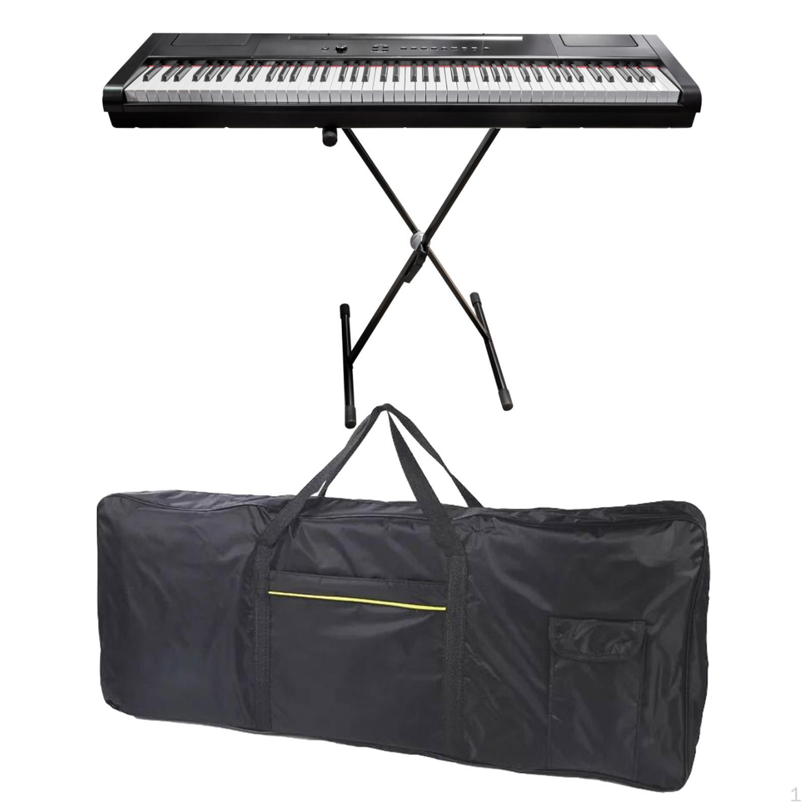 Gig Bag for 61 Key Electronic Piano with Carrying Features