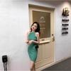Summer Black Slim-fitting Neck-hanging Knitted Dress Women's Tight Hip-wrapped Skirt Sexy French Temperament Spice Girl Short Skirt