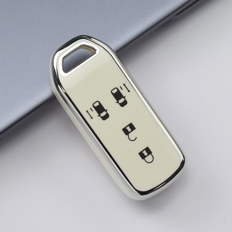 Noua carcasă din TPU pentru chei inteligente pentru telecomandă pentru Honda New Nbox Custom JF3 / JF4 N-BOX JF1 / JF2 N-BOX+ Plus N Wagon N-One Protector