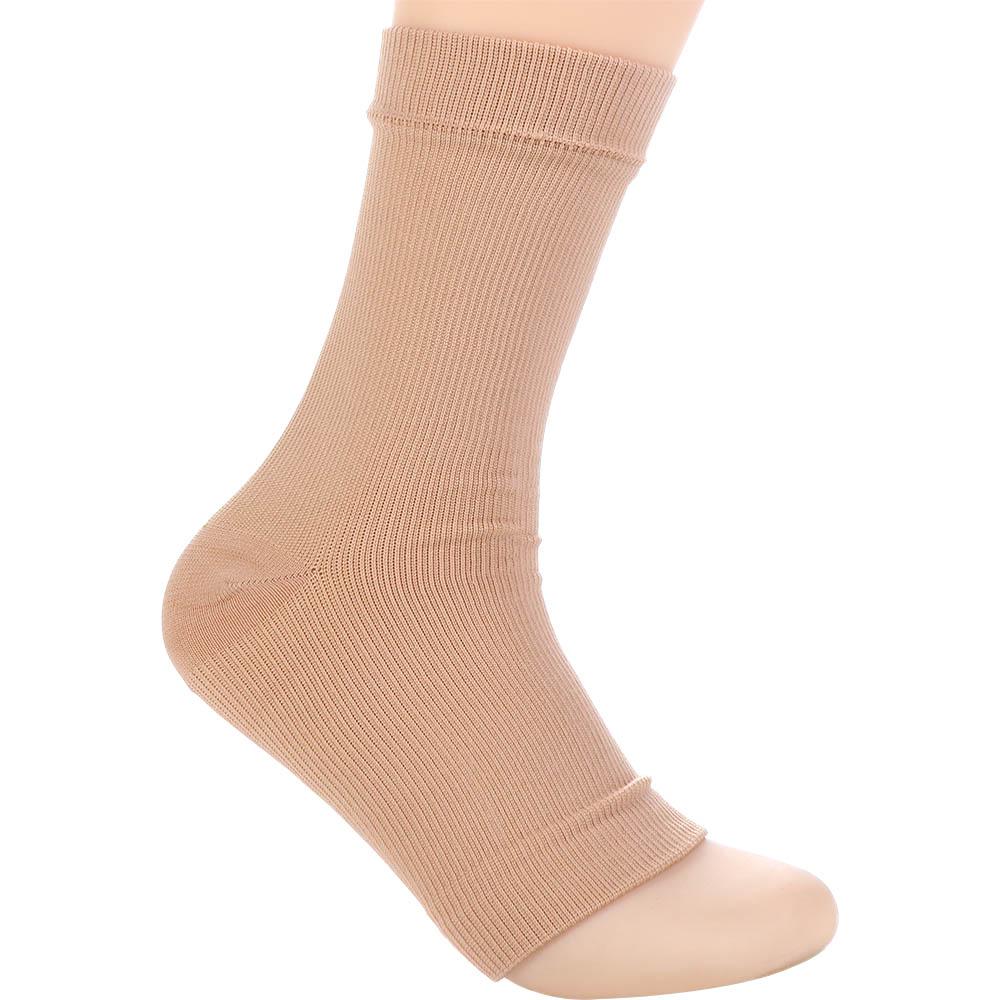 Ankle Recovery Socks Protect Arthritis Heel Open Toe Protective Socks Elastic Bandage Sleeve Foot Sleeves Tight Casual Socks
