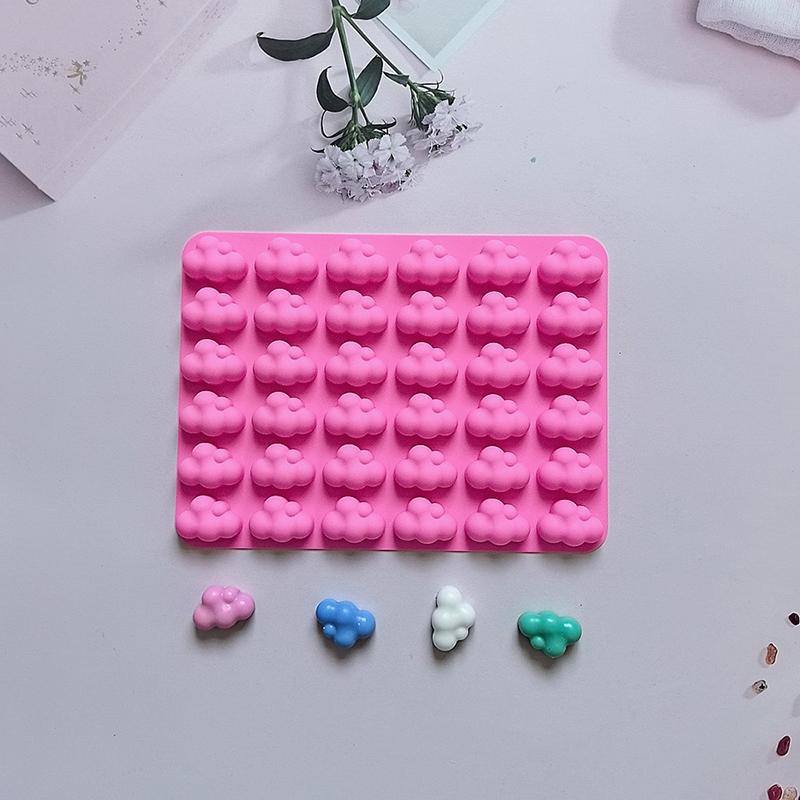 Clouds Silicone Mold Weather Shape DIY Baking Cake Chocolate Fondan Ice Cube Mold Chocolate Mousse Cake Decor Baking Mould