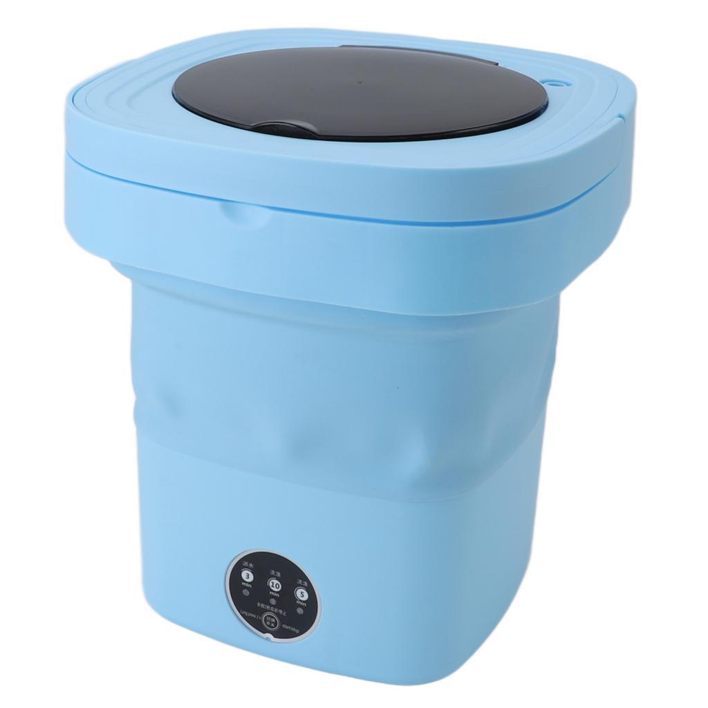 Portable Washing Machine Mini Foldable Washer 8.5L Deep Cleaning of Underwear Baby Clothes Socks