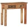 VidaXL Console Table 90.5x30x75 Cm Acacia and Reclaimed Wood