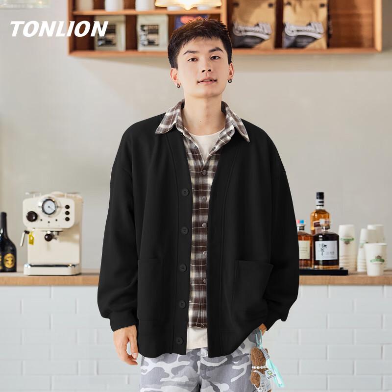 TonLion Men s Fleece-Lined Winter Jacket M