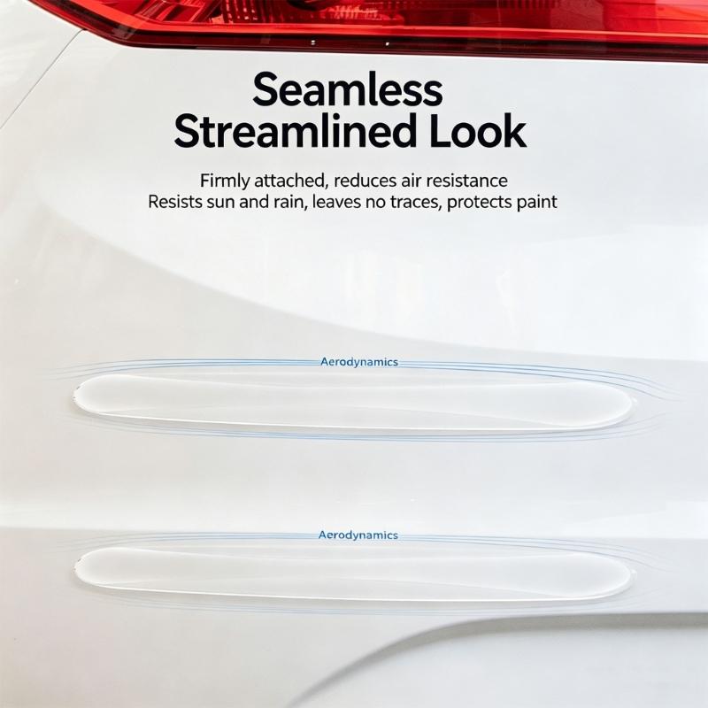 Vehicle Door Edges Guard Strips, Flexible PVC Door Bumper Protectors with Peels-and-Stick Setups for Everyday Car Owners