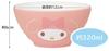 Skater 320ml Ceramic Rice Cute Gift for Sanrio My Bowl, Small, Adults, Melody, Girls, CHRB2-A