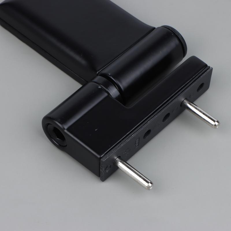 Adjustable Door Flag Hinge Triad with Aluminium Buffer for Double Glazing Doors