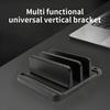 Vertical Laptop Stand Plastic Portable Macbook/Tablet/Phone Holder Universal Storage Rack Notebook Dock Space Save Accessory