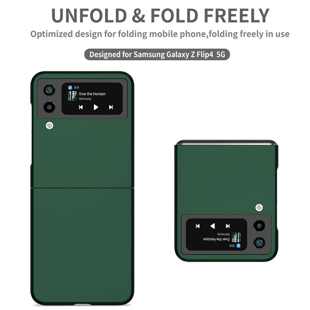 Anti -Scratch Comfortable Fashion Case For Samsung Galaxy Z Flip 4 5g Flip4 Flip3 Flip 3 Non -Slip Cover For Samsung Z Flip4