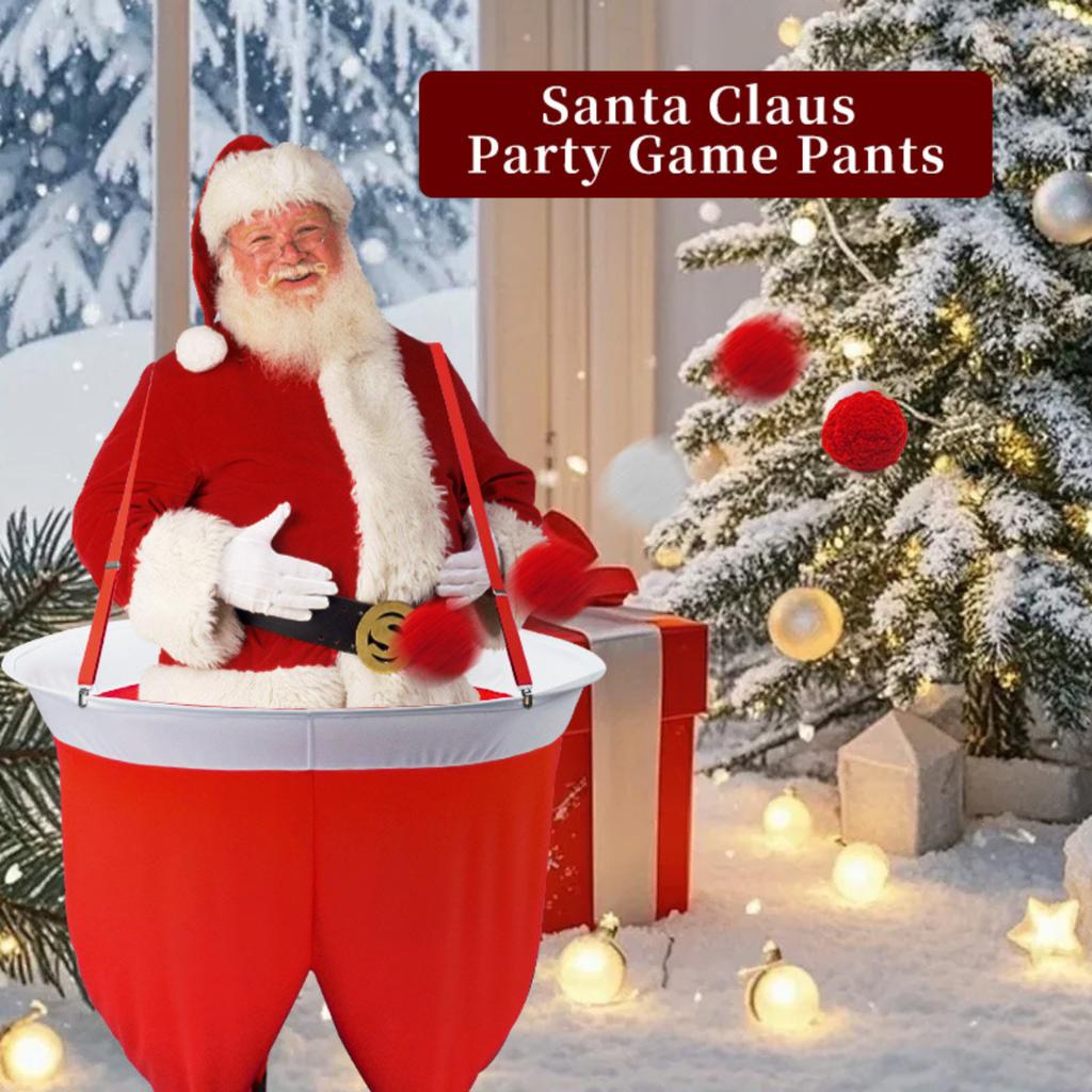 Santa Pants Snowball Toss Game – Outdoor Holiday Party Activity
