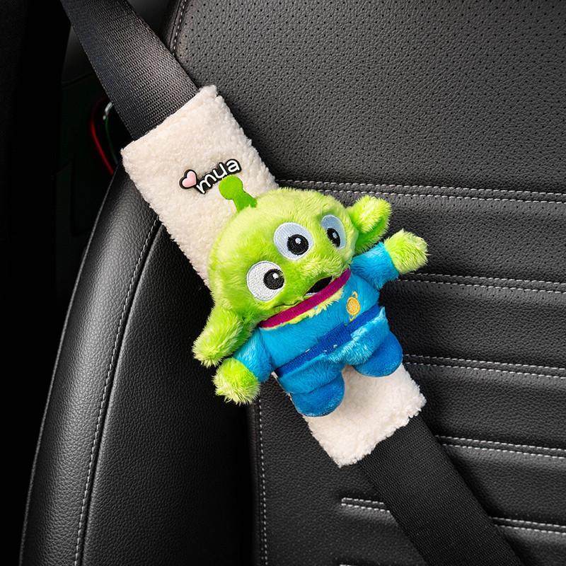 Cute Cartoon Plush Car Seat Belt Shoulder Cover For Neck Protection
