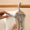 Home Foldable Hooded Sweatshirt Drying Rack Auxiliary Frame Windproof And Anti Slip Clip High Neck Sweater Support Frame
