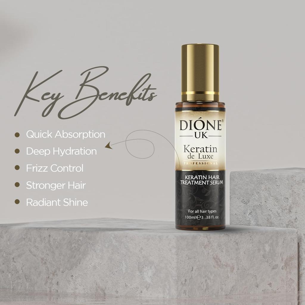 Dione UK Keratin De Luxe Hair Treatment Serum