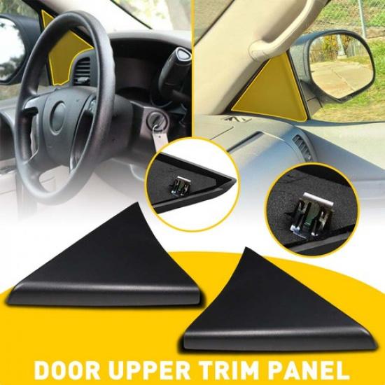 

Fit Chevy 2007-13 Silverado GMC Sierra Front Door Upper Trim Panel Left & Right