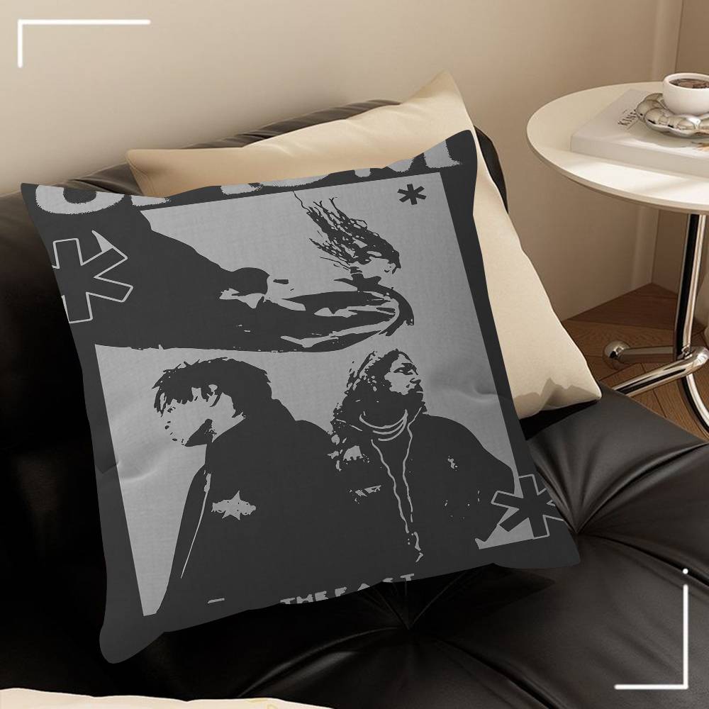 

Pop Singer Ken Carson A Great Chaos Maple Design Cushion Cover Happy Autumn Harvest Decor Holiday Decorati Pillow Cover 30x30 cm