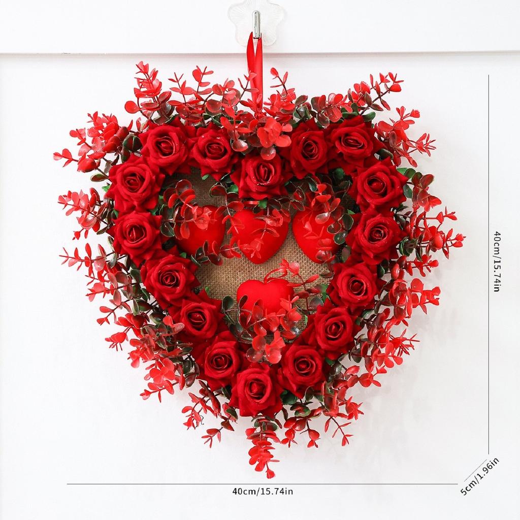 Rose Ring Home Decoration Wreath Door Hanging