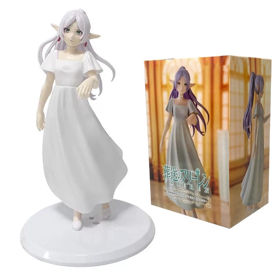 Auf Lager Frieren: Beyond Journey's End Anime Luminasta Frieren Himmel Actionfigur Spielzeug PVC Modell Sammler Geburtstagsgeschenk